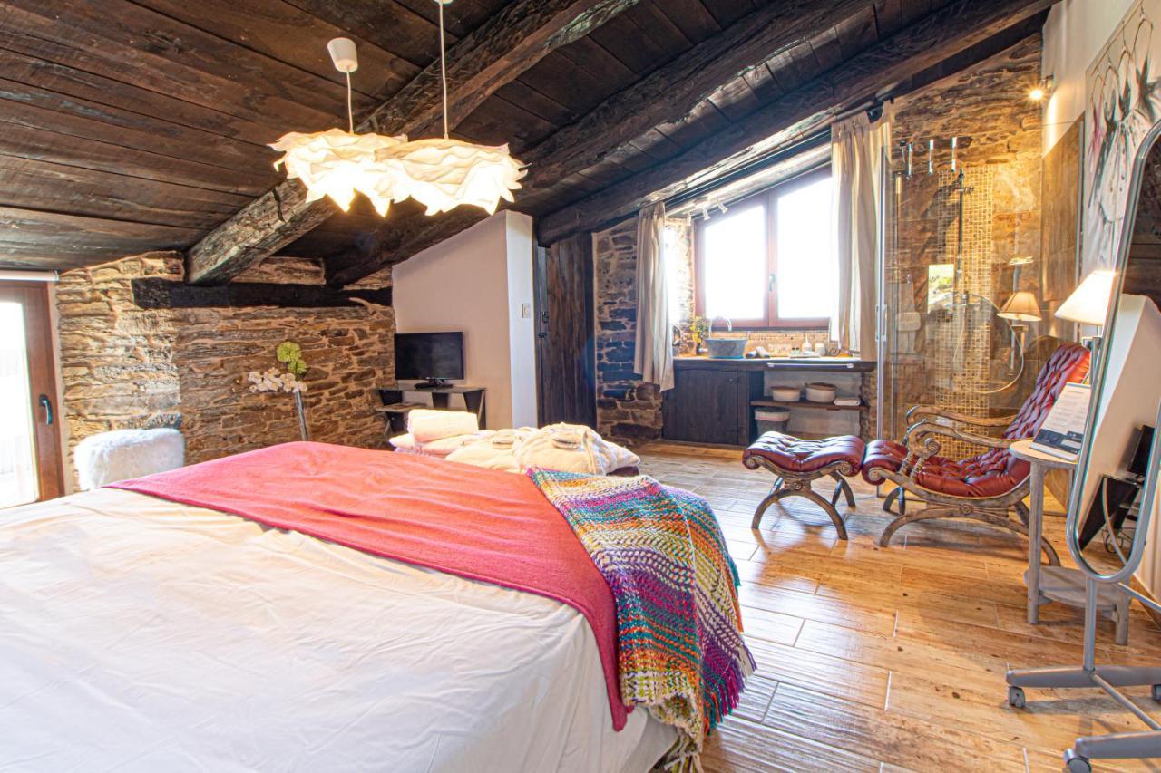 Complejo Rural Lar De Vies Pension A Pontenova Buitenkant foto